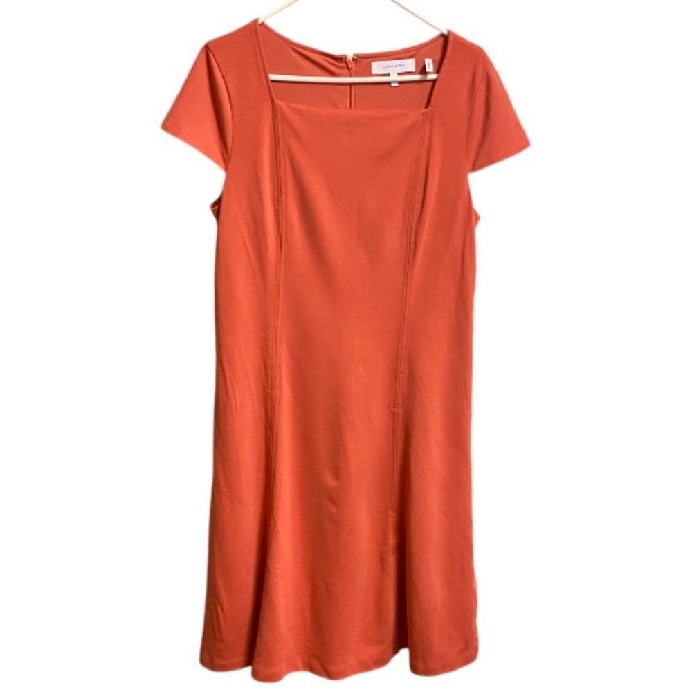 Lark & Ro Women’s Size 14 Cap Sleeve Fit And Flare A Line Shift Dress Classic
